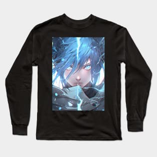 Anime Lightning Wizard - Thunder Anime Boy Long Sleeve T-Shirt